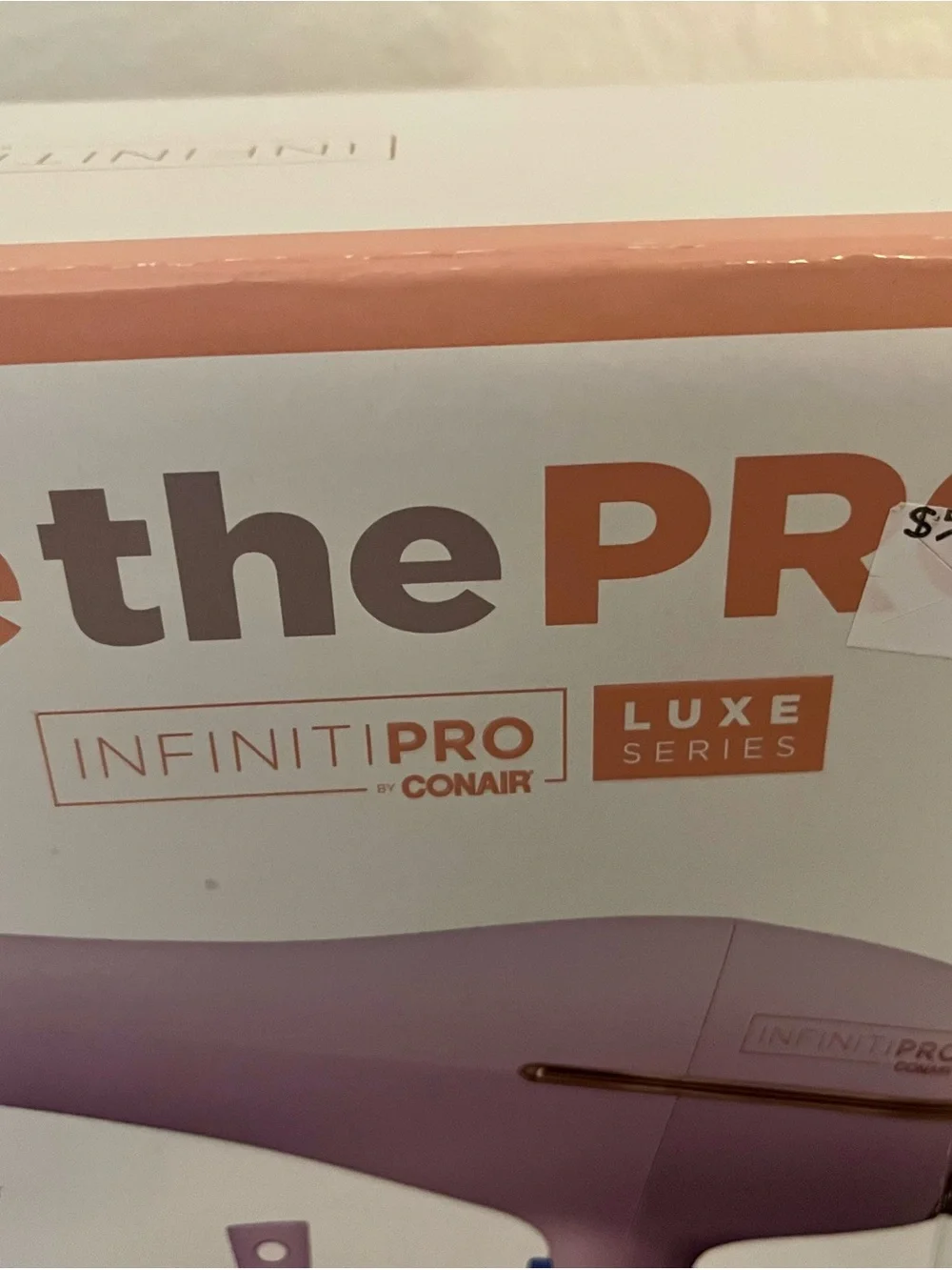 Conair Infinite Pro Luxe hair dryer